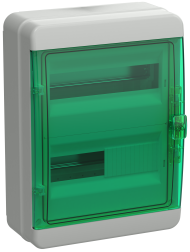 TEKFOR Корпус пластиковый КМПн-24 IP65 зеленая прозрачная дверь IEK, TF5-KP72-N-24-65-K03-K06 TEKFOR Корпус пластиковый КМПн-24 IP65 зеленая прозрачная дверь IEK, TF5-KP72-N-24-65-K03-K06