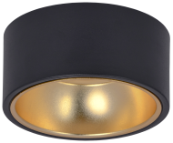 LIGHTING Светильник 4017 накладной потолочный под лампу GX53 черный/золото IEK, LT-UPB0-4017-GX53-1-K57 LIGHTING Светильник 4017 накладной потолочный под лампу GX53 черный/золото IEK, LT-UPB0-4017-GX53-1-K57